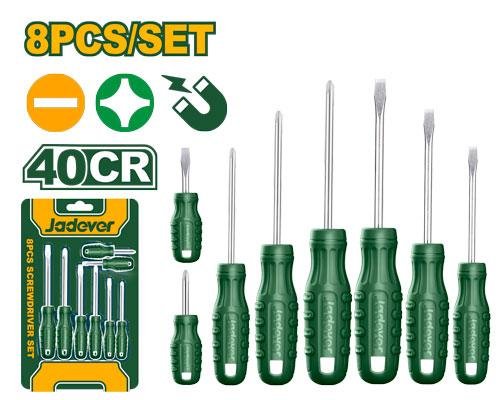 Jeu de tournevis x8pcs Jadever JDSS2408
