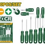 Jeu de tournevis x10pcs Jadever JDSS2410
