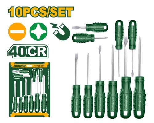 Jeu de tournevis x10pcs Jadever JDSS2410