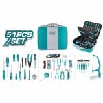 ENSEMBLE D’OUTILS DE TÉLÉCOM 51 PIÈCES