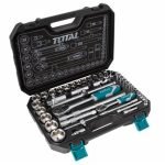 Ensemble de 44 douilles 1/4″ + 1/2″