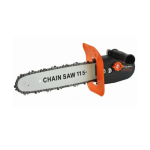 Adaptateur pour scie à chaîne