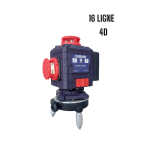 Niveau laser 16 lignes 4D 2 batteries