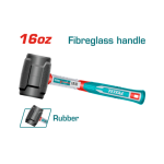 Marteau en caoutchouc 450G manche en fibre de verre