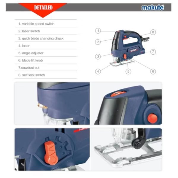 Scie sauteuse 710W 65mm