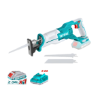Scie Sabre sans fil 20V – 2800/min avec 1batt/char