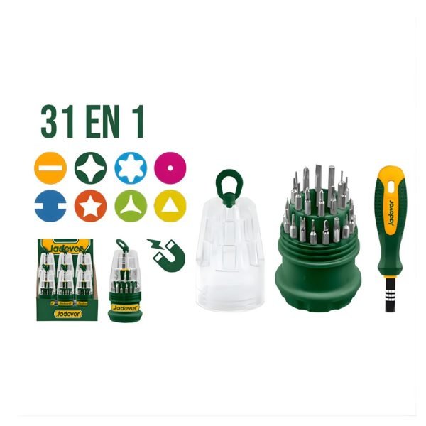 Jeu d’embouts 31 pcs JDSS1J31