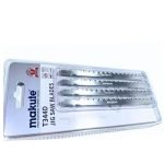 Pack de 4 lames de scie sauteuse