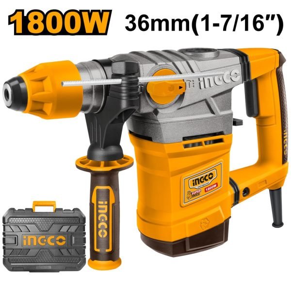 Marteau Perforateur Sds Plus 1800W 36MM + 5 Access