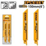 Lames pour Scie Sabre 2PCS Metal