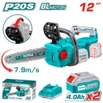 Scie à chaîne sans fil TOTAL 20V 12 pouces TGSLI201286