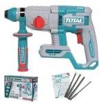 Marteau perforateur sans fil 20 V avec 2 batteries 4,0 Ah TRHLI212282