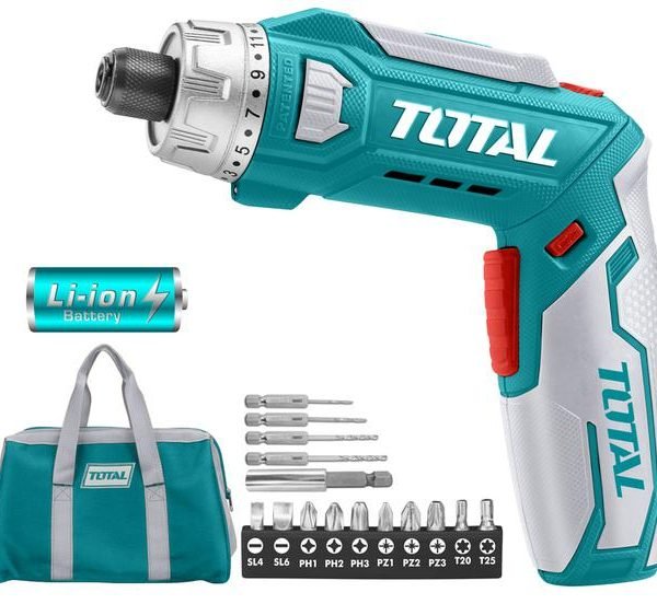 Tournevis sans fil au lithium-ion 110-240V-50/60Hz