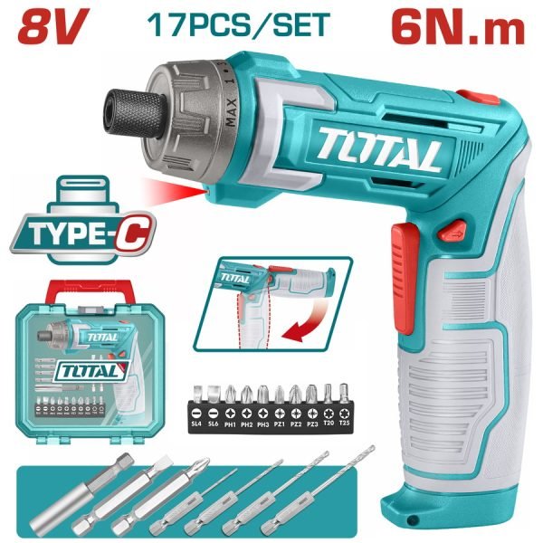 Visseuse sans fil Li-ion 8 V TSDLI08025