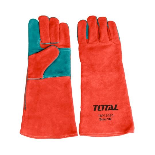 Gants de soudeur en cuir 16″