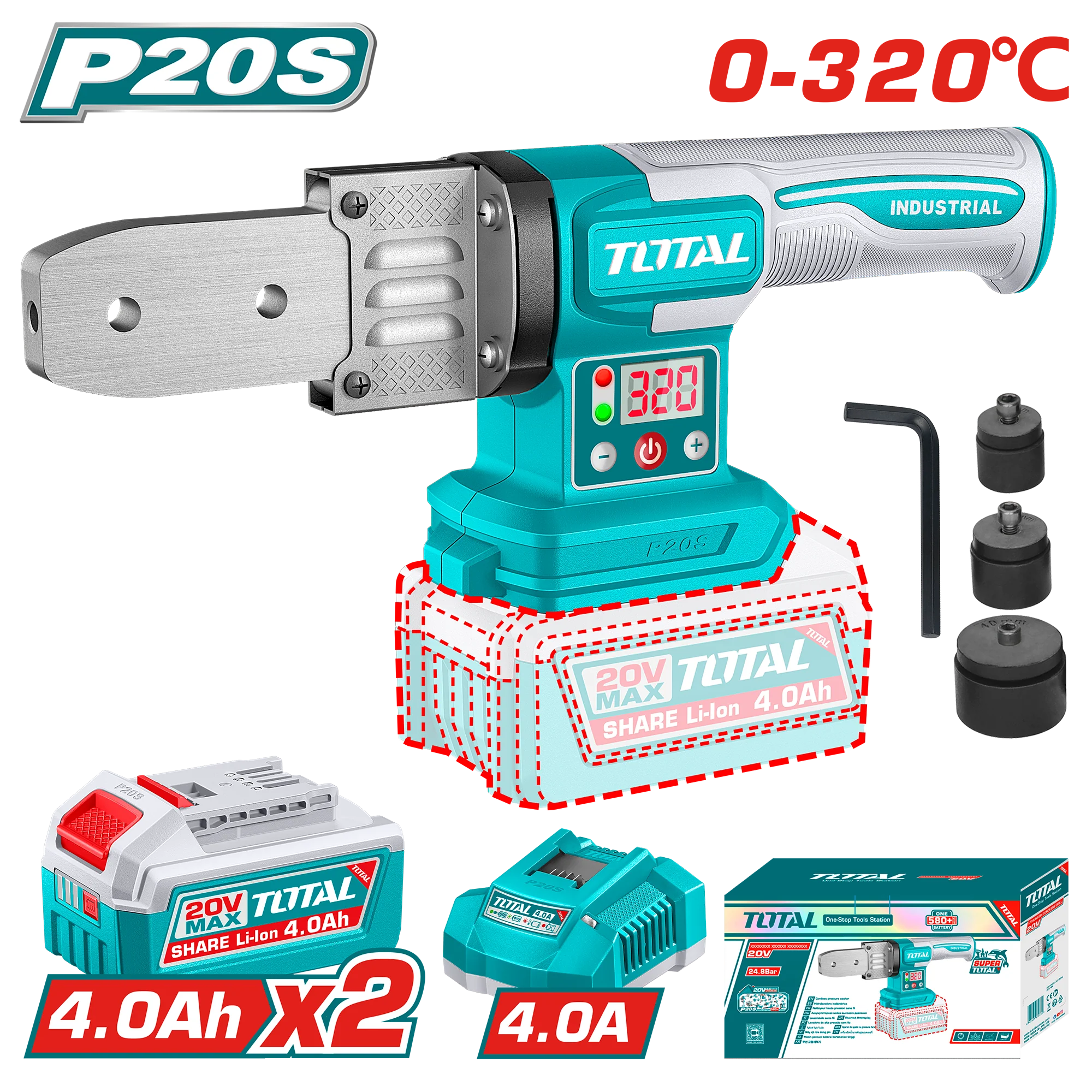 TWTLI20182 soudage tubes 20 V TWTLI20182