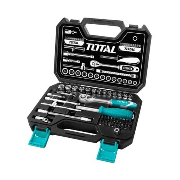 Jeu de 45 douilles 1/4″