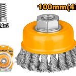 Brosse Metallique Torsadee 100MM