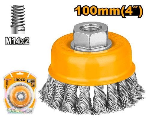 Brosse Metallique Torsadee 100MM
