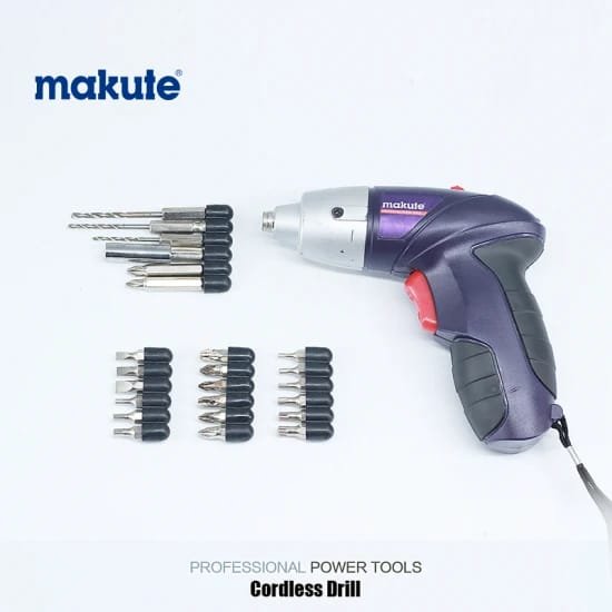 Perceuse Visseuse sans fil 4.8V 25 Piéces