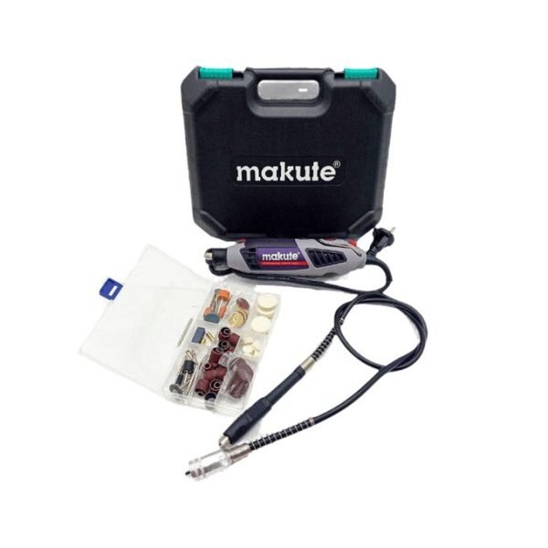 Makute Mini perceuse + 52 accessoires en coffret 500W
