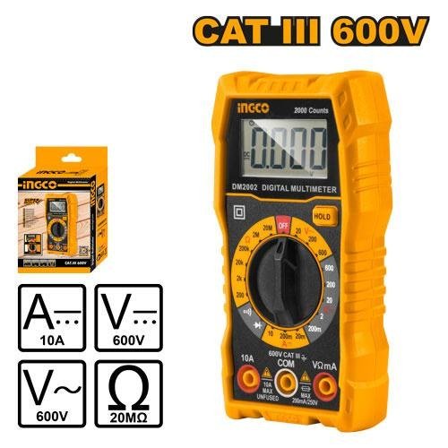 Multimetre Digital Lcd Cat.iii 600V