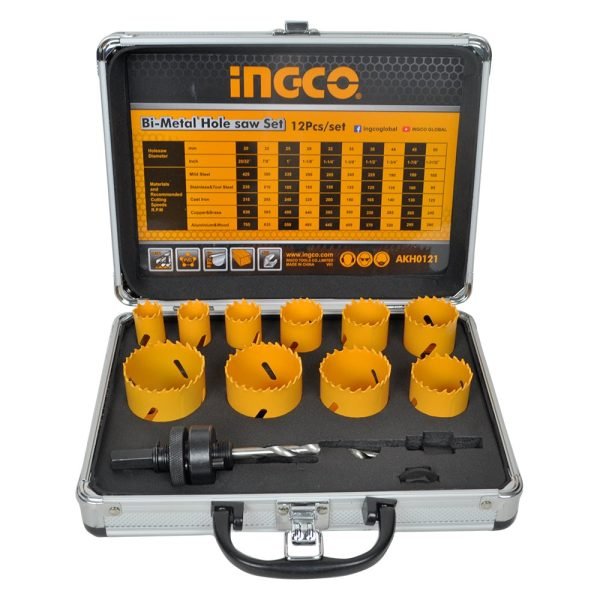 Coffret Scies Cloches 12PCS