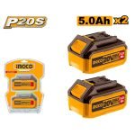 Pack 2 Batterie 20V 5AH