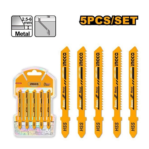 Lames Scie Sauteuse 5PCS Metal Bois Alu 74MM