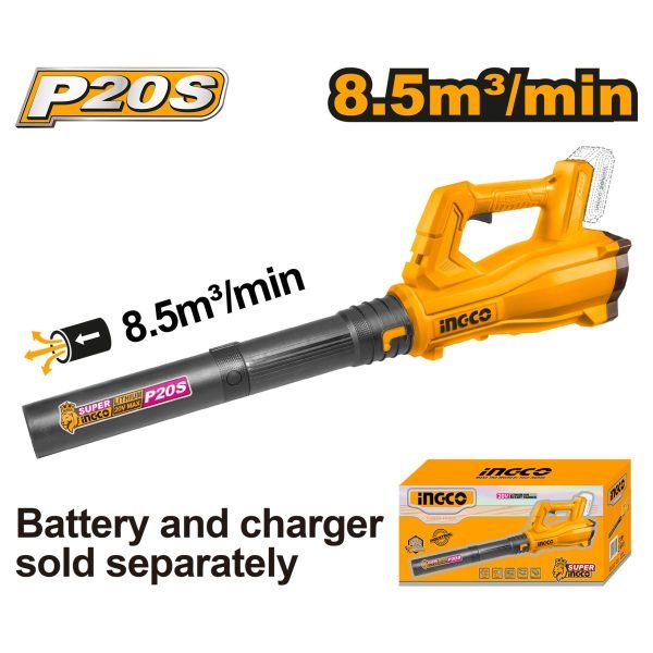 Souffleur Jardinage 8.5m3 / min 20V s / Batterie s / Chargeur