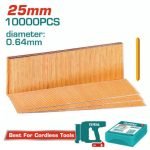 Clous sans tête 25 mm TAC06825