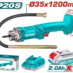 Vibrateur Béton Sans Fil 20V 2300 Tours TCVLI2023011