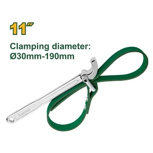 Clé à sangle de ceinture 30-190mm jadever