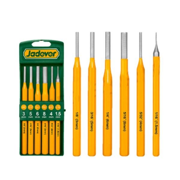 Jeu de 6 poinçons JDCC8306