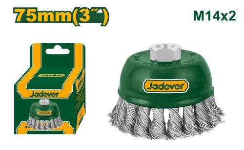 BROSSE METALLIQUE TORSSADEE 75MM JAD