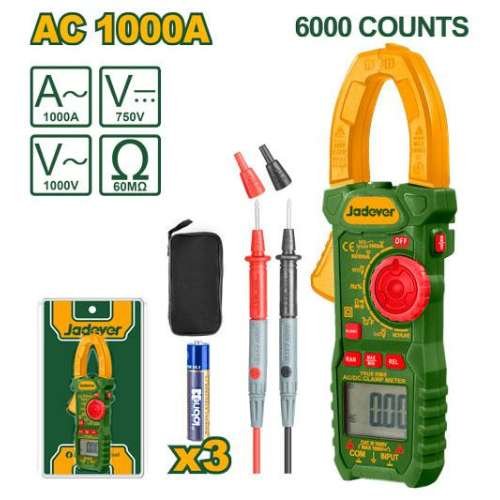 Pince ampèremétrique digital AC 1000A JDDM6508