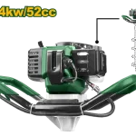 Tarière 52cc 1.4kw JAD