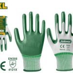 Gants enduits de nitrile givré jadever