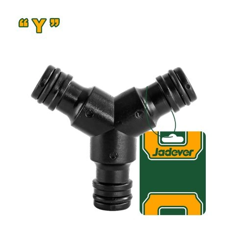 Connecteur de tuyau en plastique couplage en y jadever