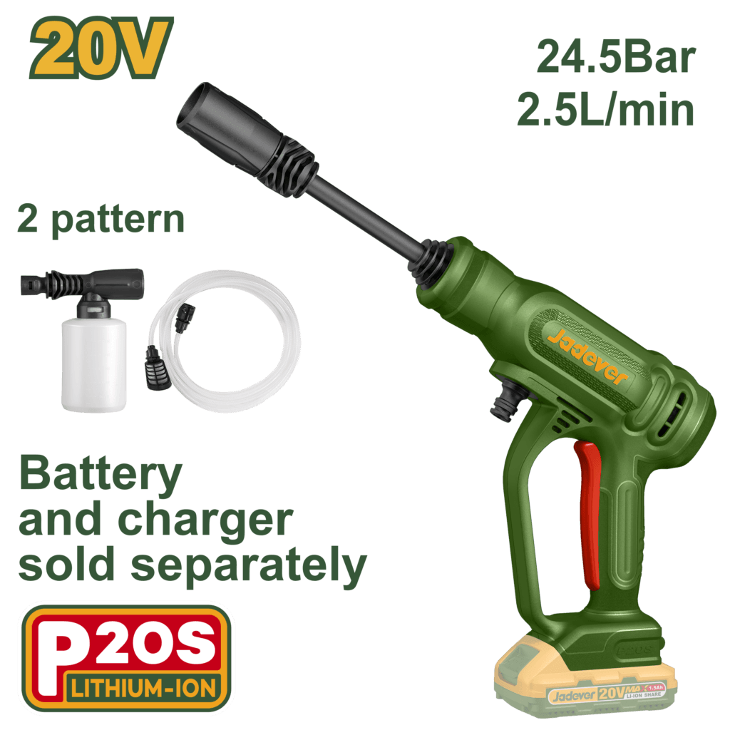 jdqx0120 Nettoyeur Haute Pression 20V sans Batt sans Chargeur