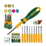 Jeu de 10 tournevis interchangeables JDSS1B10