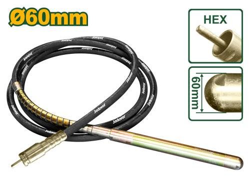 Aiguille de vibrateur 60mm hex JDVRP2A60