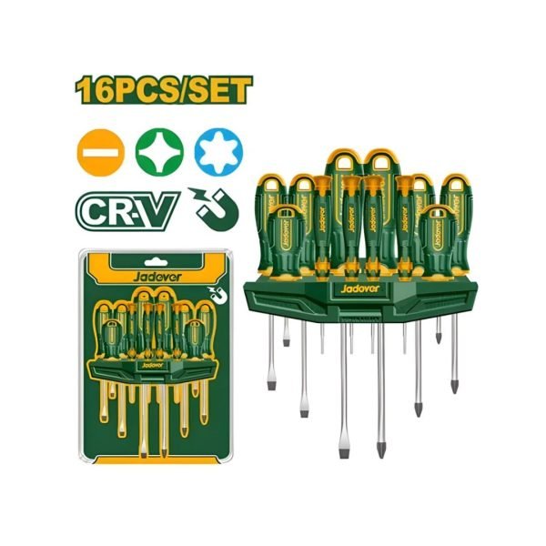 Jeu De Tournevis De 16 Pièces JDSS1416
