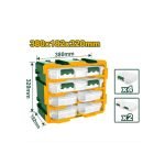 Boite de rangement plastique 6 tiroirs JDTB8346
