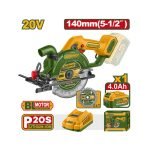 Scie circulaire sans fil 20V-140mm JDLWP5633