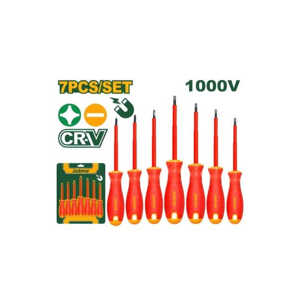 Ensemble De 7 Tournevis Isolés JDSS7407