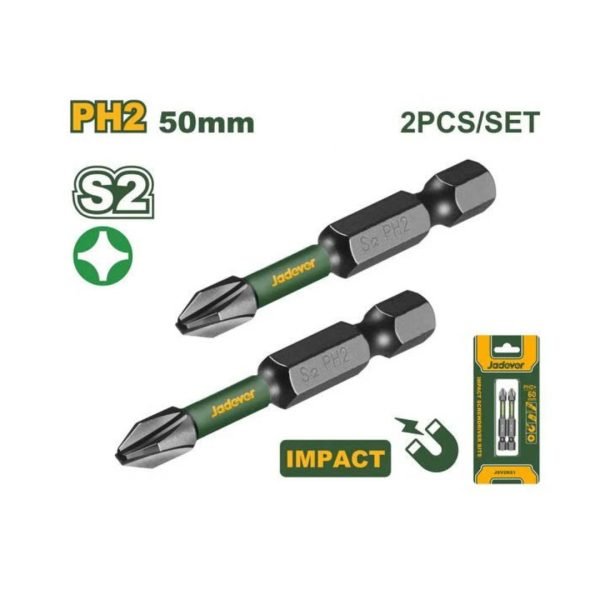 Set de 2 embouts PH2×50 mm JDSV2K61