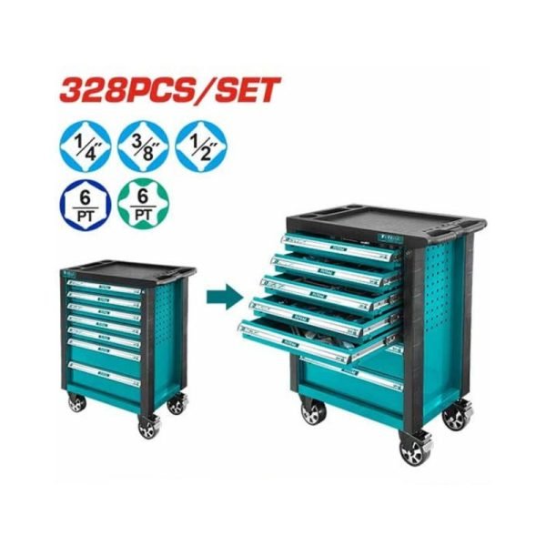 Caisse à outils 328 pièces