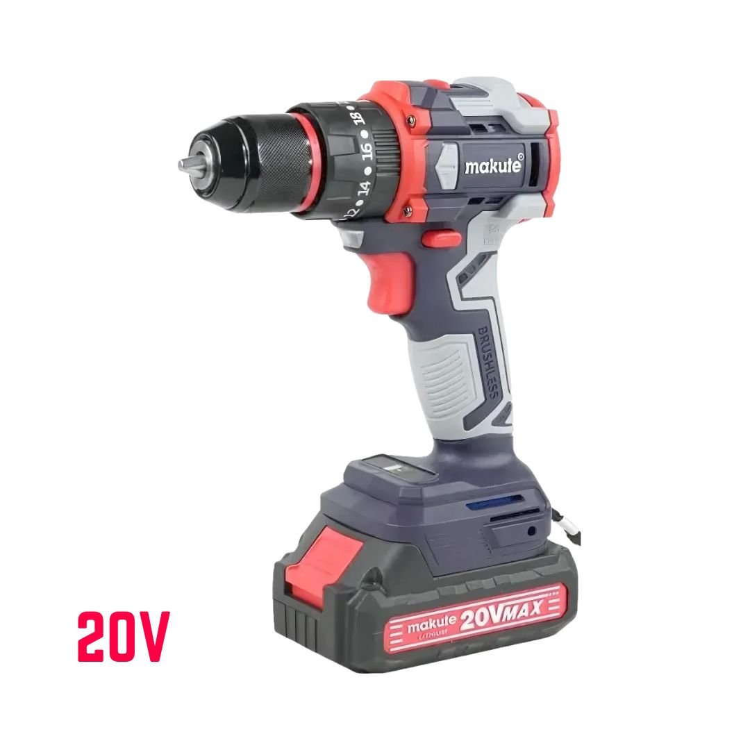 visseuse-Makute-20V Perceuse visseuse 10mm 20V 2 batteries